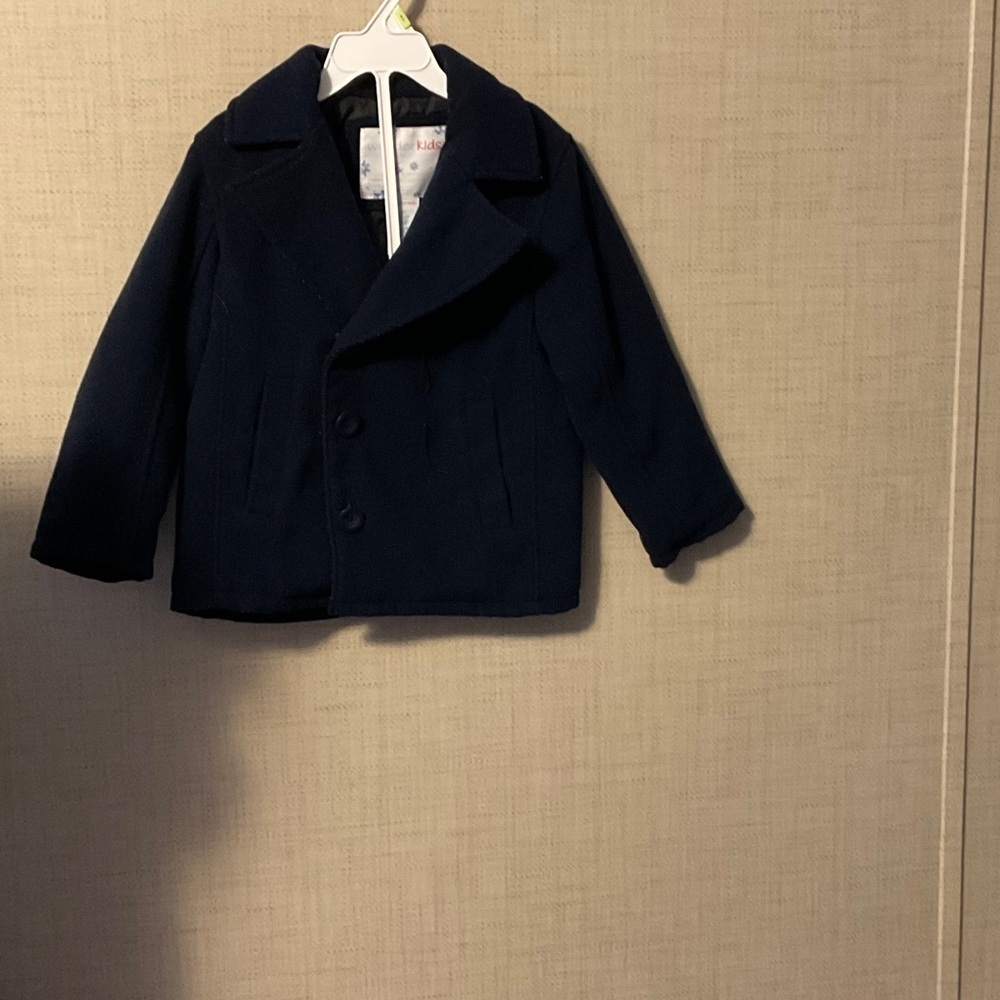 Wonderkids Navy Pea Coat for Kids